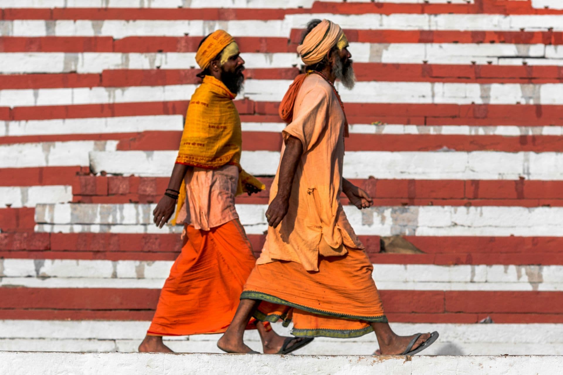 Varanasi Ghats at Sunrise