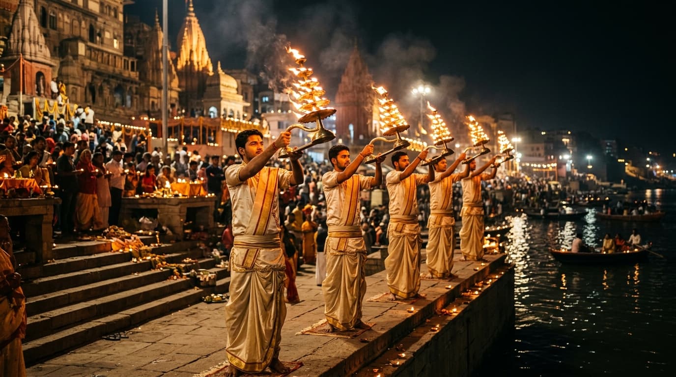 Varanasi Ganga Aarti Booking Online: Real 2026 Prices, Step-by-Step Process & How to Avoid Fake Sites